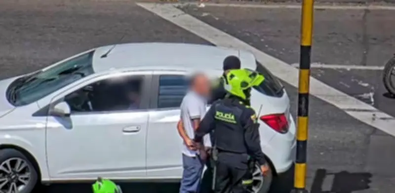 Cámaras en semáforo de la calle 80 en Engativá permiten captura de limpiavidrios con orden judicial