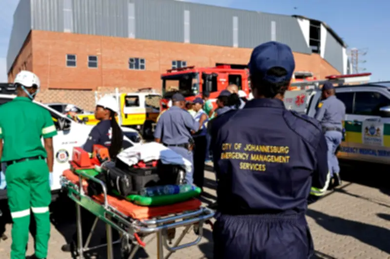 Colapso de edificio en Johannesburgo deja nueve muertos por fallas en permisos