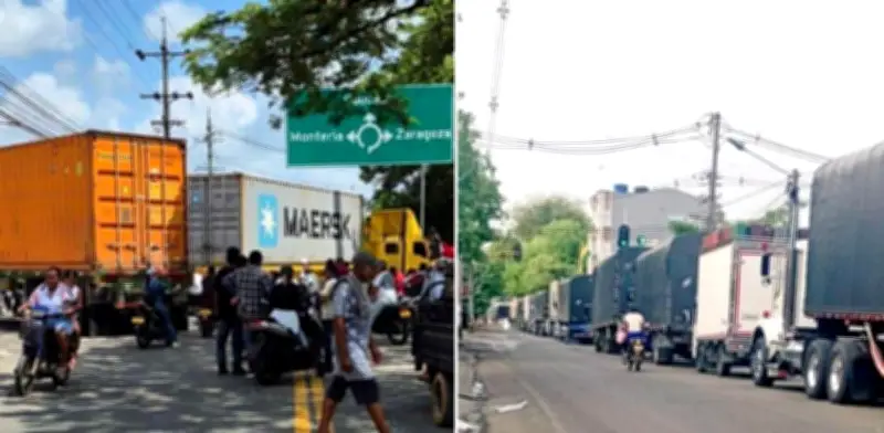 Colfecar alerta sobre crisis sin precedentes en transporte de carga por bloqueos en cuatro corredores estratégicos