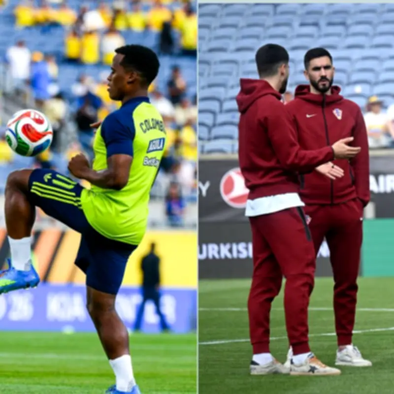 Colombia cae ante Croacia en amistoso de preparación para el Mundial 2026