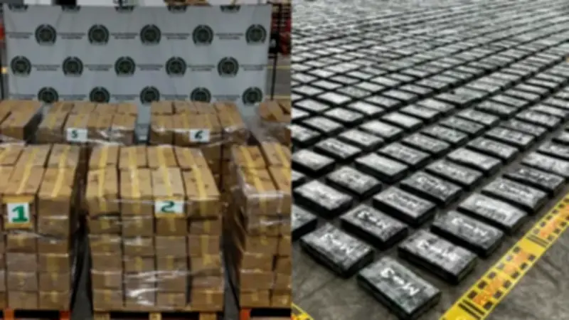 Colombia incauta 4 toneladas de cocaína oculta en snacks con destino al Reino Unido