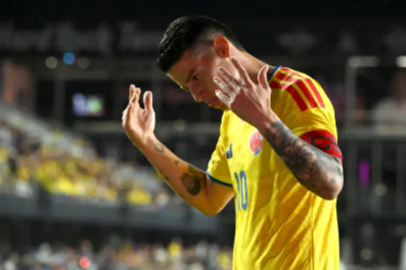 Colombia presenta su oncena titular con James Rodríguez para amistoso clave ante Croacia