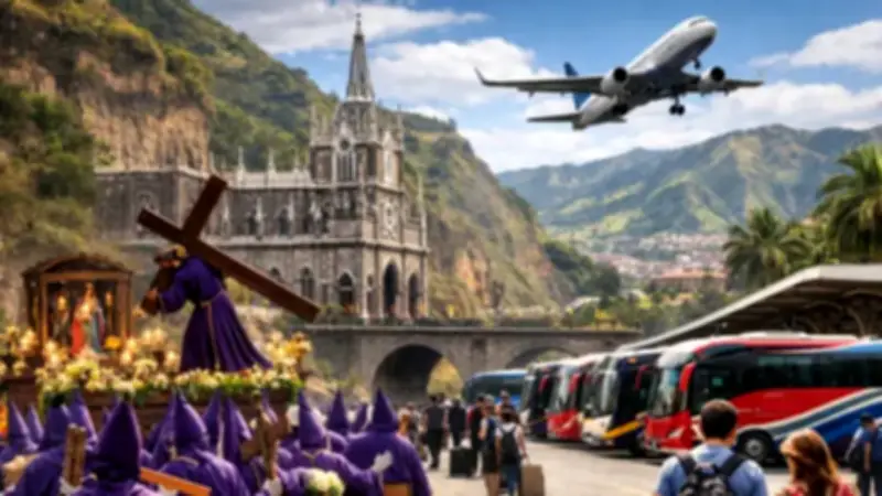 Colombia proyecta movilización de más de 12 millones de viajeros durante Semana Santa