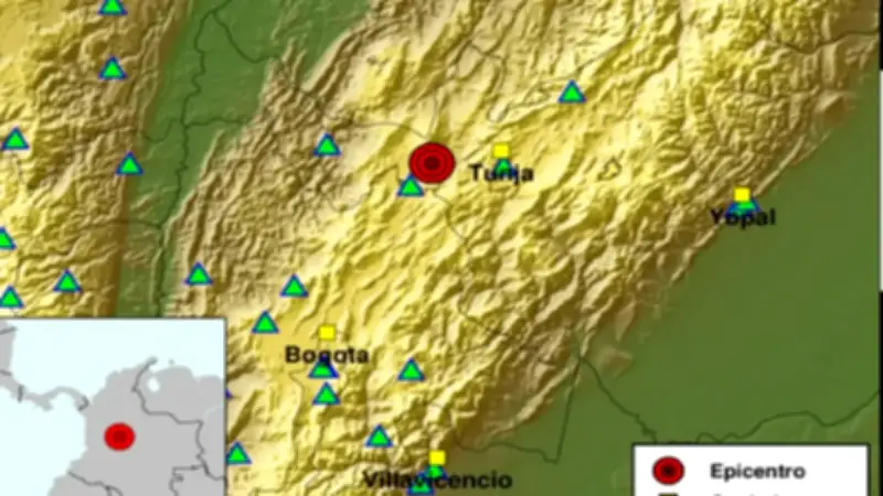 Colombia registra al menos nueve temblores en un solo día, el más fuerte de magnitud 4.0