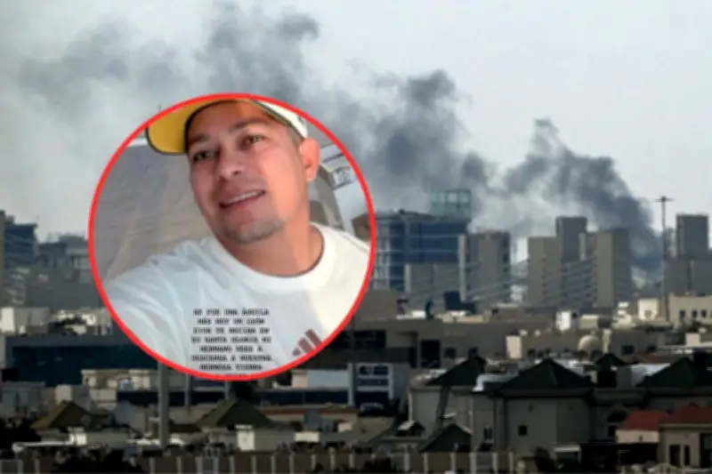 Colombiano fallece en Dubái por bombardeos de Irán: familia enfrenta trámites complejos de repatriación