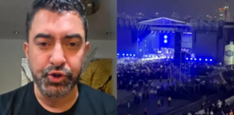 Comediante Iván Marín alerta sobre nueva modalidad de robo en conciertos de Bogotá