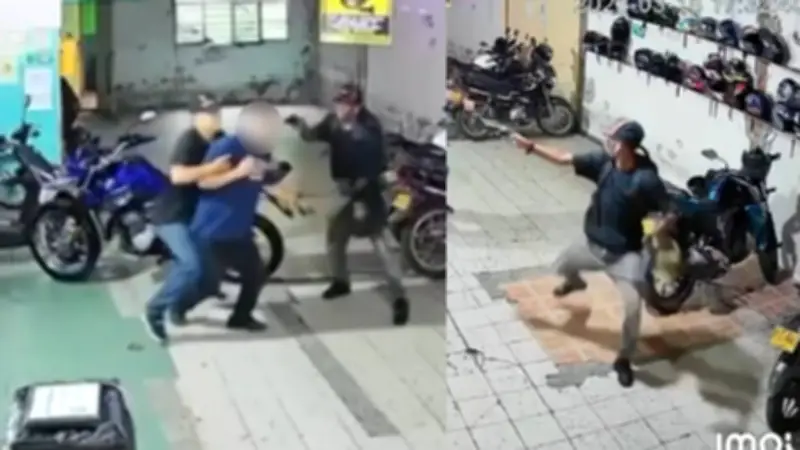 Comunidad lincha a presunto ladrón tras violento atraco en el sur de Cali; incidente quedó grabado