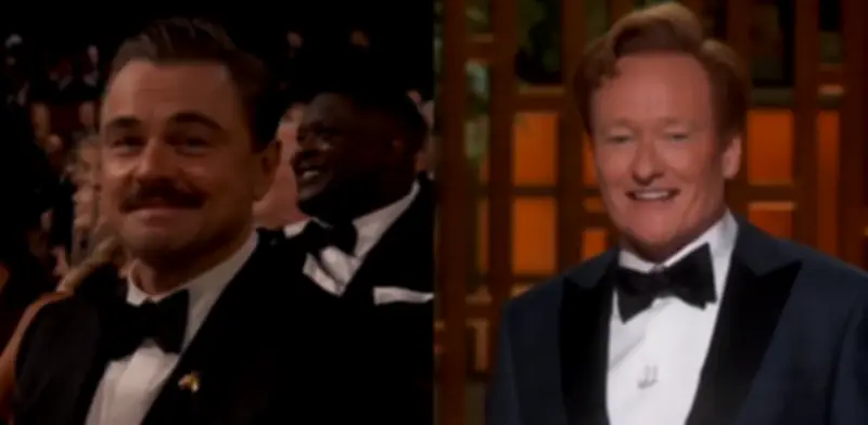 Conan O'Brien convierte a DiCaprio en 'Rey de los Memes' durante ceremonia de los Óscar 2026
