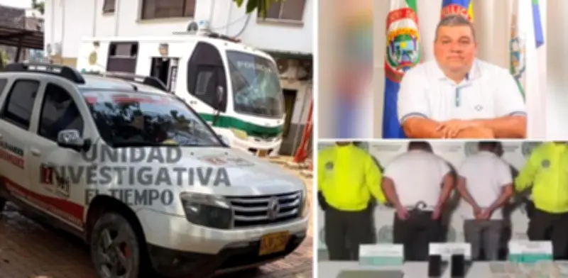 Concejal capturado con $61 millones en sobres de manila en camioneta con propaganda electoral