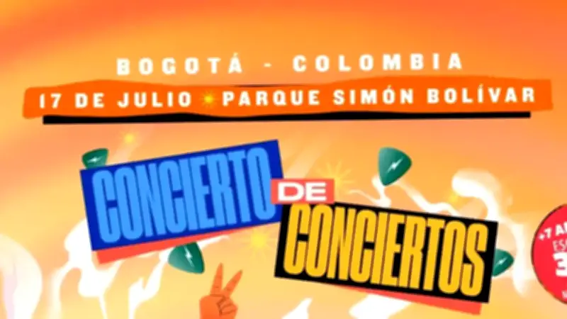 Concierto de Conciertos 2026 en Bogotá: Artistas Confirmados y Preventa Exclusiva