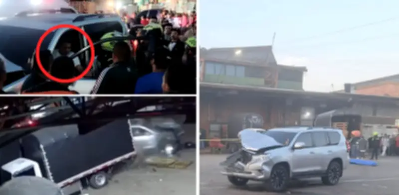 Conductor ebrio en camioneta de lujo causa muerte en Corabastos: revelan su historial de infracciones