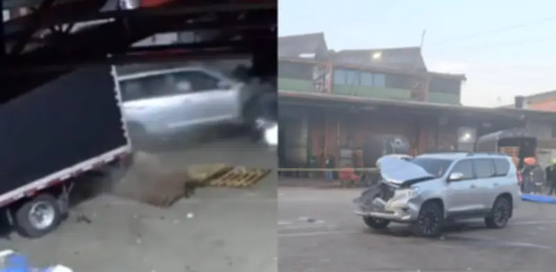 Conductor en presunto estado de embriaguez causa tragedia en Corabastos: un muerto y dos heridos graves