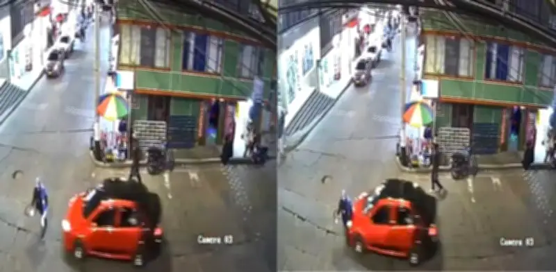 Conductor huye tras atropellar a adulto mayor en Usme: motociclistas persiguen al responsable