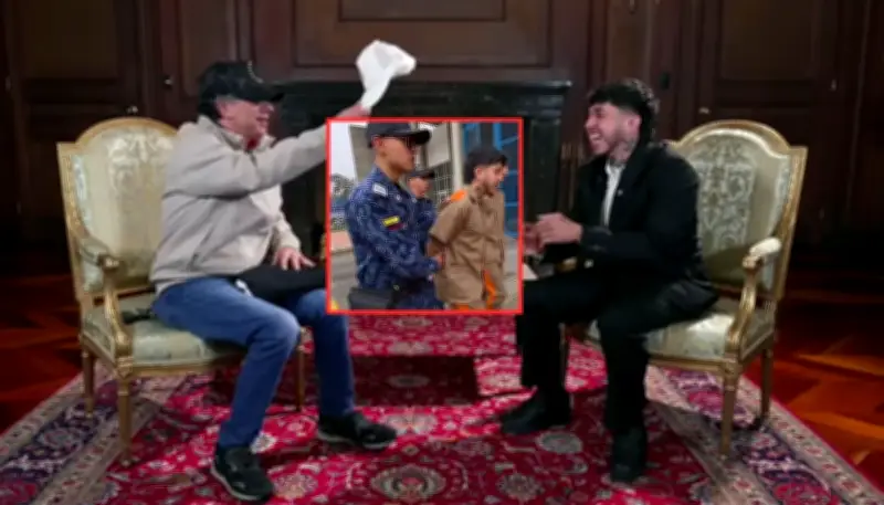 Confusión en redes por imágenes de Westcol en La Picota tras entrevista con Petro