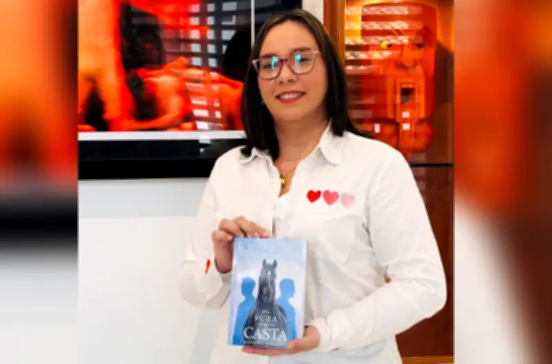 Constanza Sarmiento presenta 'De pura casta', novela sobre secretos familiares en Bucaramanga