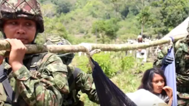 Crisis humanitaria en Sierra Nevada: indígenas heridos y confinados por guerra de narcos