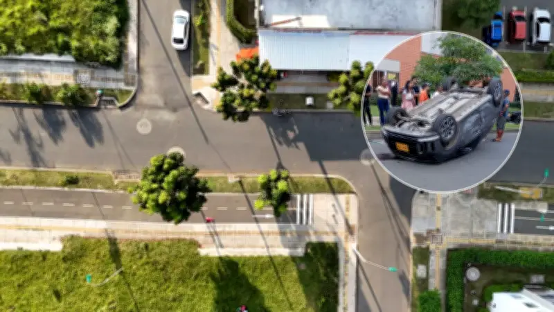 Cruce crítico en Cali: accidentes aumentan en Ciudad Meléndez por falta de señalización