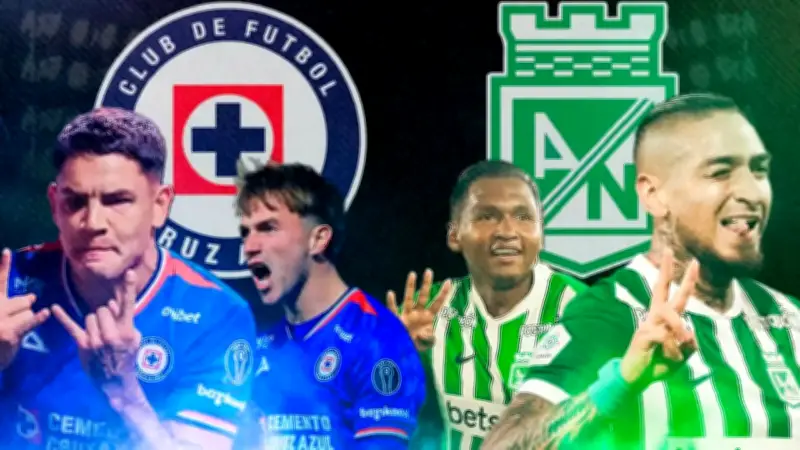 Cruz Azul vs Atlético Nacional: Hora y Transmisión del 'Duelo de Titanes' en EE.UU.