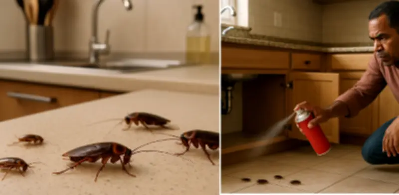 Cucarachas en la cocina: métodos efectivos para eliminarlas y prevenir riesgos de salud