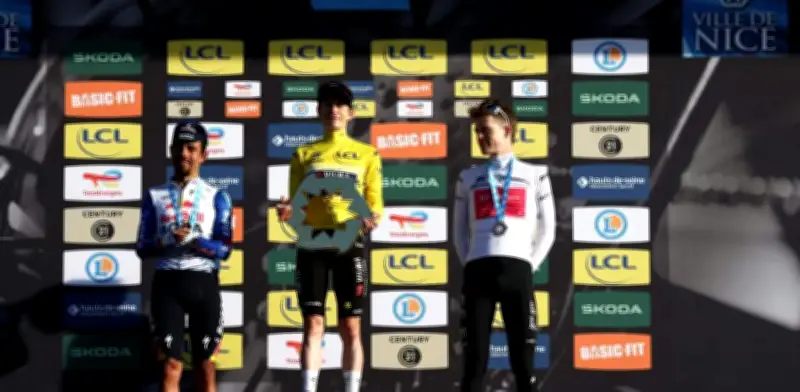 Daniel Martínez consolida su grandeza en el World Tour con podio en París-Niza