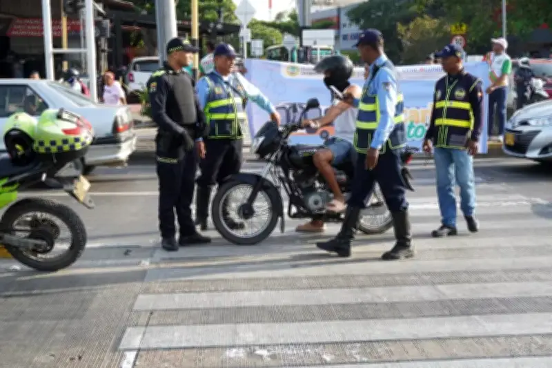 DATT decomisa 100 vehículos e impone 240 comparendos en controles de Los Cuatro Vientos