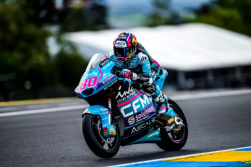 David Alonso protagoniza remontada histórica en el Gran Premio de Las Américas de Moto2