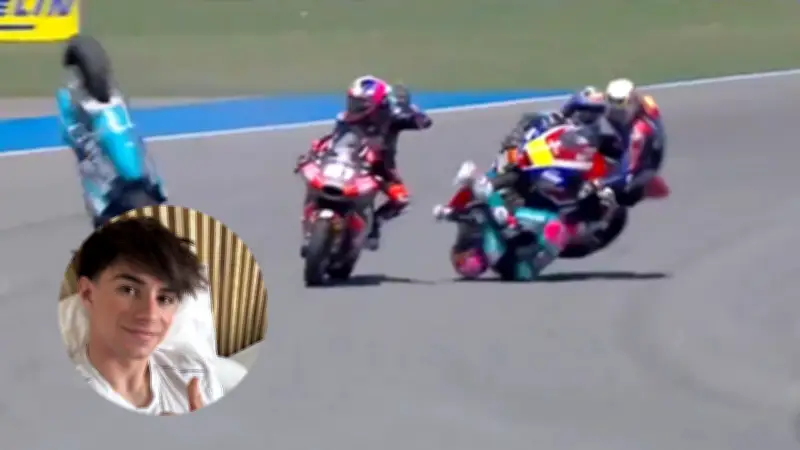 David Alonso sufre aparatosa caída en GP de Tailandia: 'No me podía mover'