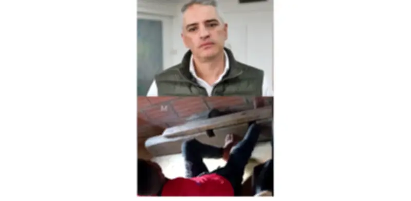 Debate en Antioquia por castigo con cepo a padre indígena que intentó reabrir colegio