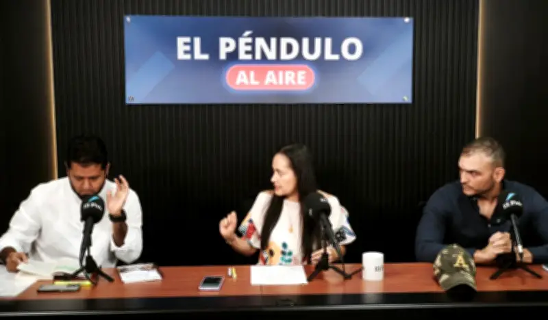 Debate en Vivo: Mondragón vs Arizabaleta en El Péndulo al Aire este Miércoles