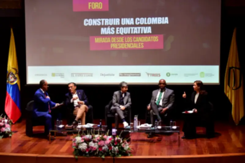Debate presidencial de El Espectador pone en foco la desigualdad en Colombia