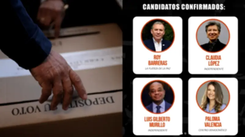 Debate presidencial en El Espectador abordará desigualdad con candidatos confirmados