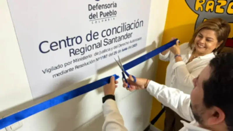 Defensoría del Pueblo inaugura centro de conciliación gratuito en Bucaramanga