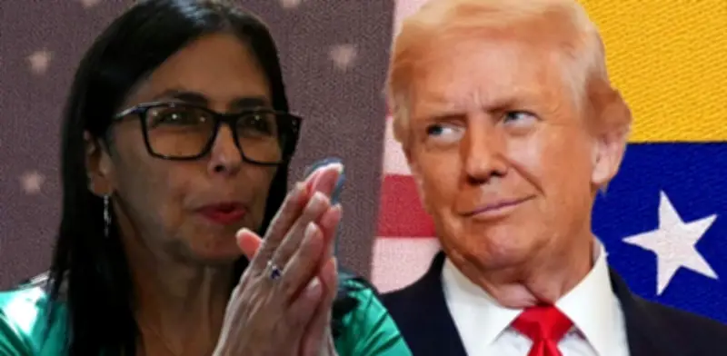 Delcy Rodríguez exige a Donald Trump fin del bloqueo contra Venezuela y superación del odio