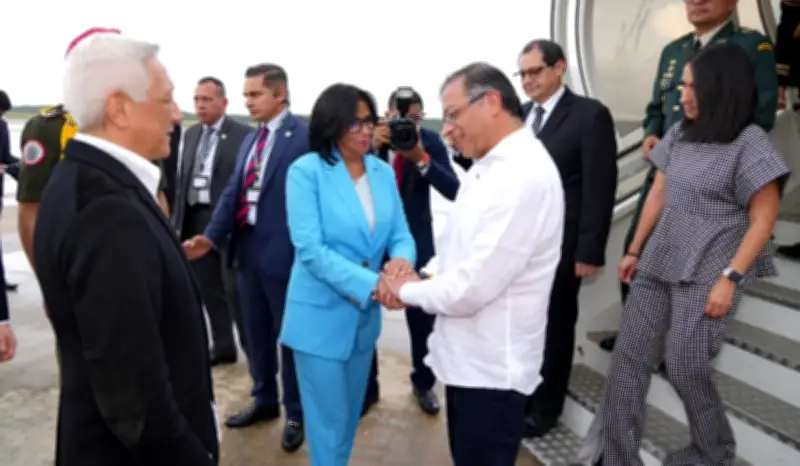 Delcy Rodríguez rechaza propuesta de arancel cero de Petro por sanciones de EE. UU. a Venezuela