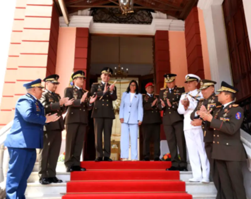 Delcy Rodríguez renueva comandos militares en Venezuela con cuatro cambios y cuatro ratificaciones