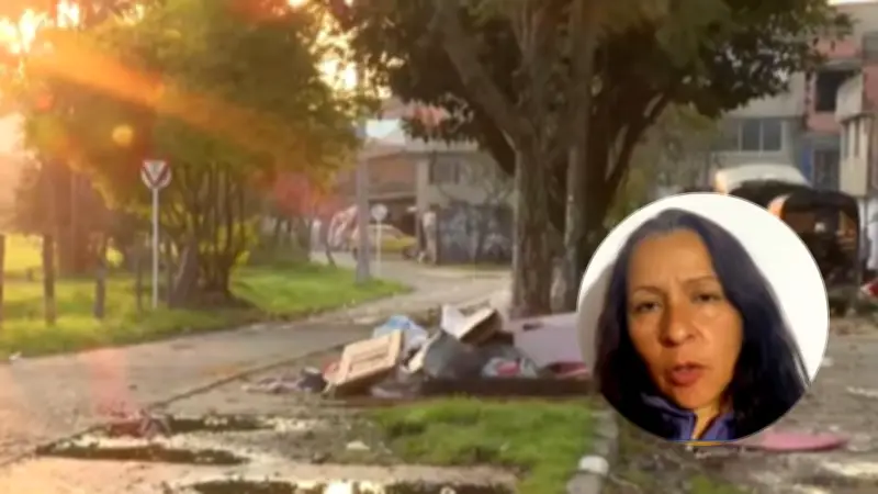 Denuncian robo de motocicleta eléctrica con perro pitbull en ciclorruta de Bogotá