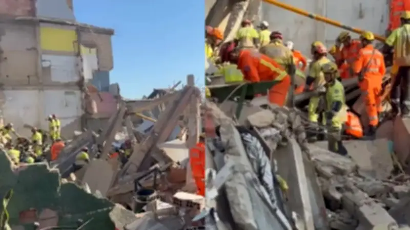 Derrumbes en ancianato deja dos fallecidos y varios atrapados en impactante incidente