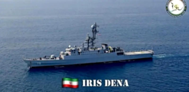 Desaparecen 150 marineros iraníes tras hundimiento de fragata en Sri Lanka