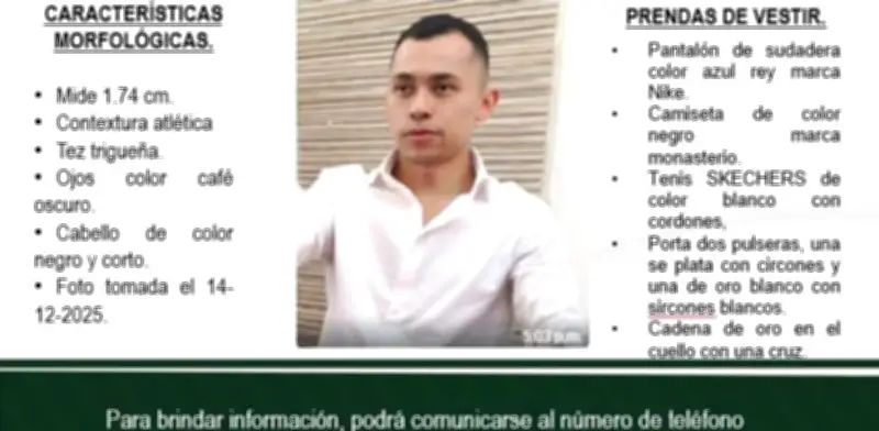 Desaparición de ingeniero en Bogotá: familia recibe llamadas extorsivas tras salir de casino