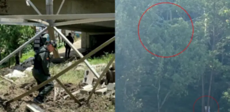 Desarticulan célula urbana de disidencias Farc que atacó torres de energía en Medellín y Valle de Aburrá