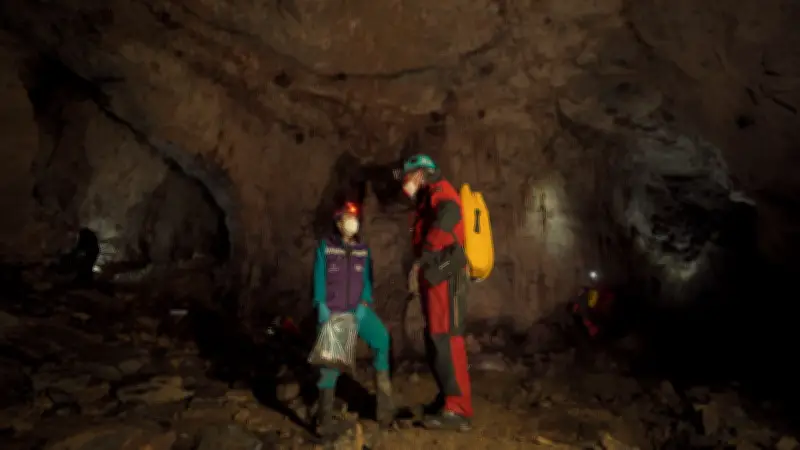 Descubren arte rupestre en cueva profunda de Santander, un hallazgo excepcional en Colombia