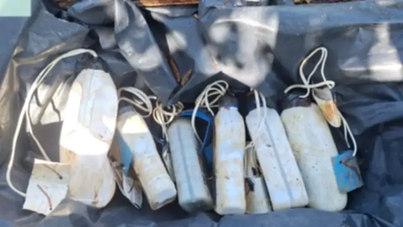 Desmantelan campamento con explosivos del Clan del Golfo en El Bagre, Antioquia