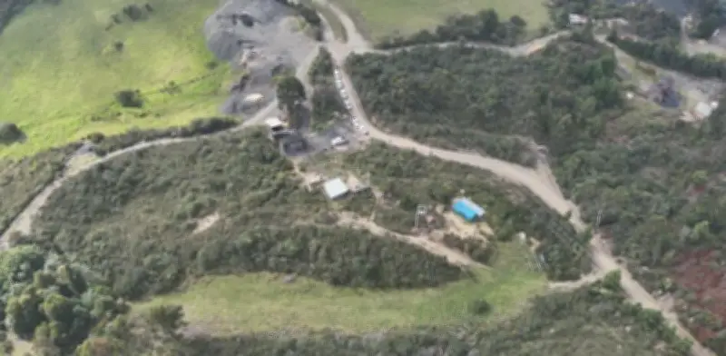 Desmantelan mina ilegal de carbón en Boyacá con capturas en flagrancia y daños ambientales