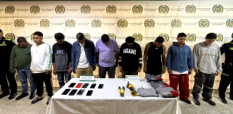 Desmantelan red criminal que robaba infraestructura de Claro en Antioquia: así operaban