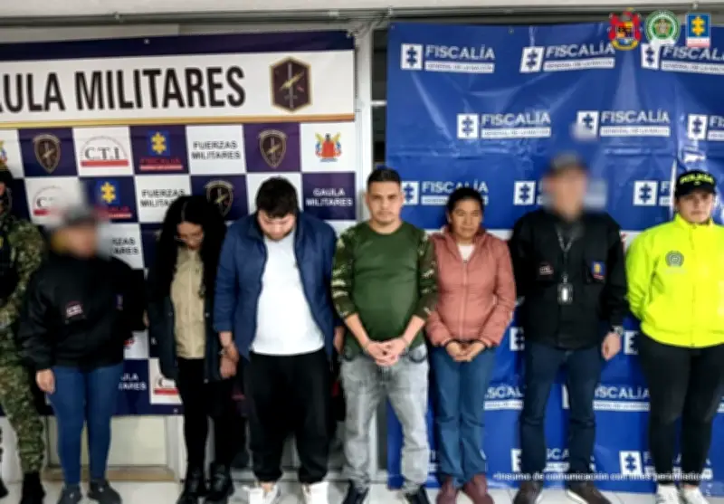 Desmantelan red que fabricaba huellas de látex para estafar bancos: seis capturados