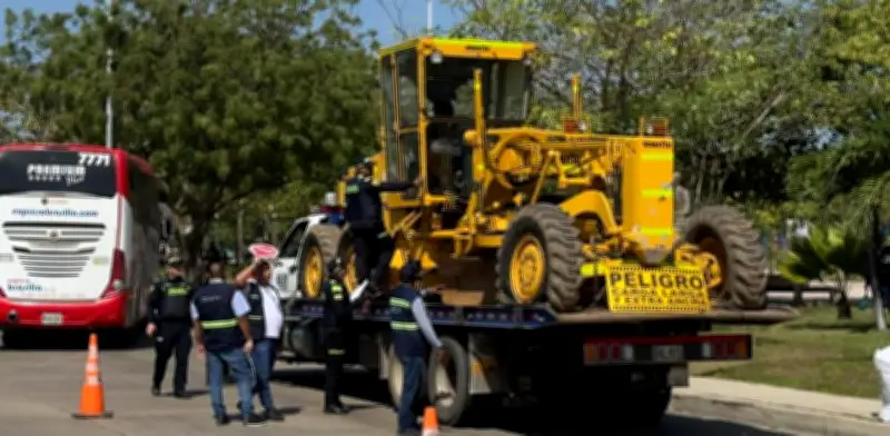 DIAN aprehende maquinaria amarilla y celulares por más de $11.000 millones en Bogotá y Cartagena