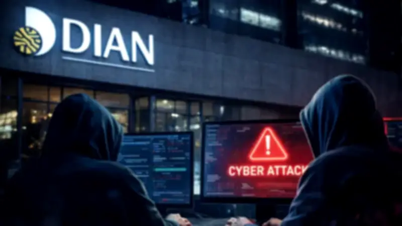 DIAN sufre ciberataque que afecta sistema de citas y denuncia intento de extorsión