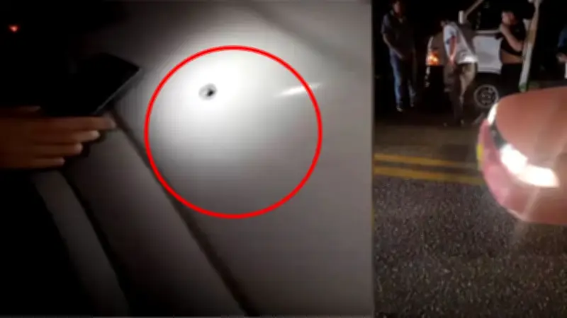 Disparan contra buseta en Santander: investigan intento de robo en vías del departamento