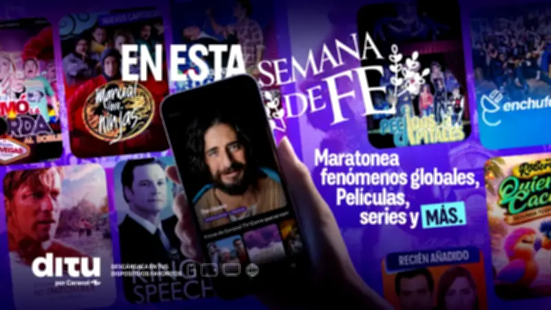 Ditu lanza especial de Semana Santa con cine, series y contenido gratuito para todos