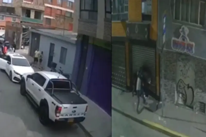 Doble asalto en Bogotá: roban carro en autolavado y joyería es saqueada en un mismo día